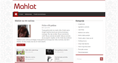 Desktop Screenshot of mahlat.rs