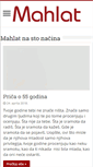 Mobile Screenshot of mahlat.rs